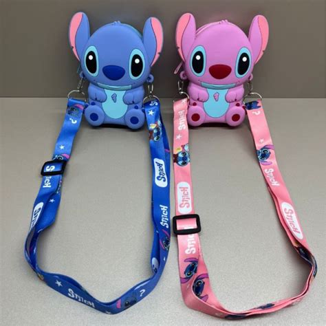 Bolsa Infantil Bucket Bag Lona Stitch com alça regulável.